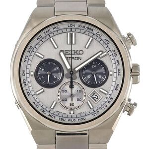 Seiko Astron Nexter Radio Watch TI 8b92-0be0 Sbxy095 TI Solar Quartz